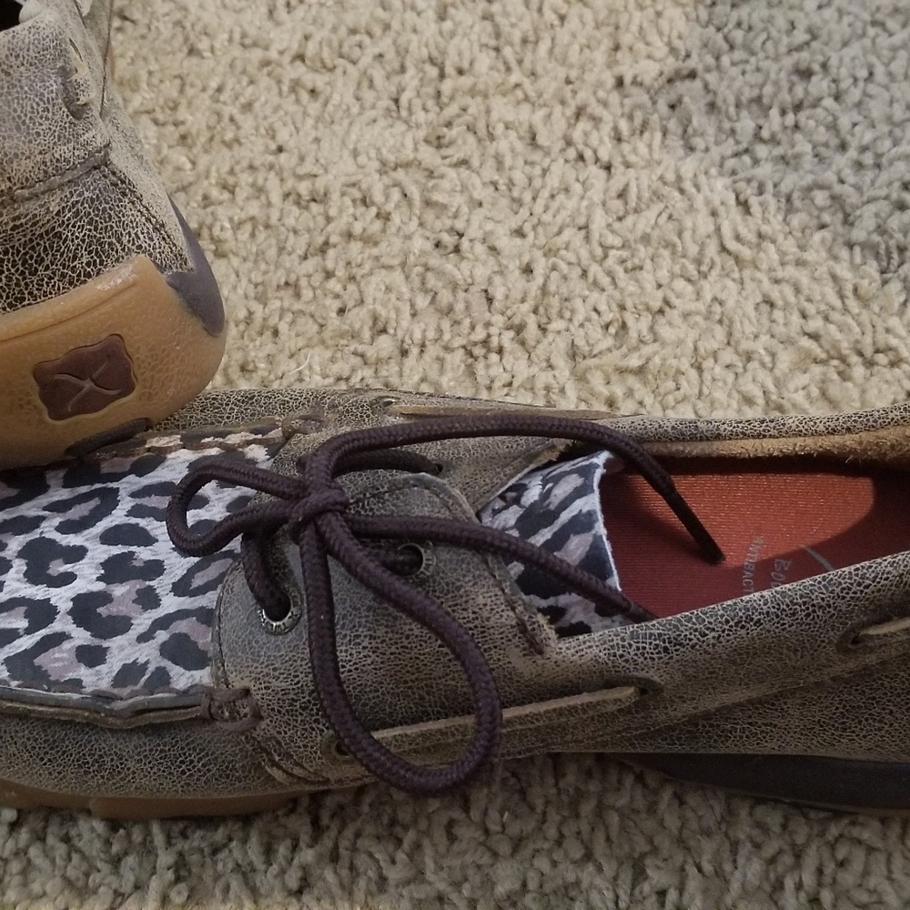 Driving shoes western cheetah